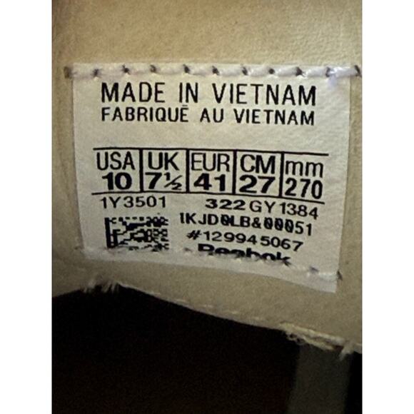 Reebok Club C Clean Chalk Off White Vector Blue US size 10 Classic Vintage - Picture 6 of 8